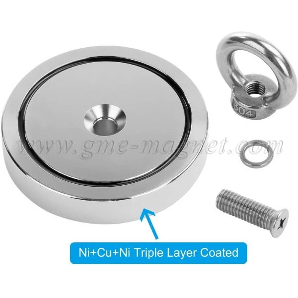 N52 Strong Rare Earth Magnets Neodymium Pot Magnet
