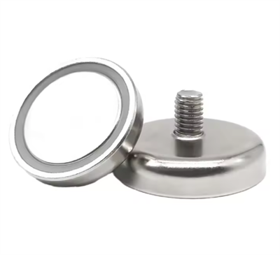Super Strong Round Base Neodymium Lifting POT Magnets